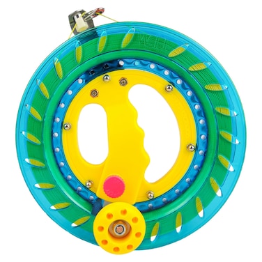 Mint's Colorful Life 8in Kite Reel Winder, Kite Line with Reel, Comes with 1000ft String (Green, 8 Inch)