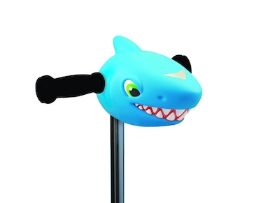 Scootaheadz Shark Scooter Accessories to Personalise Your Kids Ride - Shark Scooter Head for Kids Scooters Ages 3 and Up - Blue, Red, White and Silver - Scooter Gift for Boys