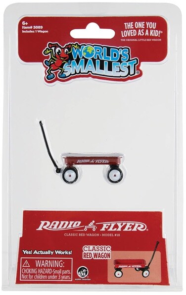 World's Smallest Radio Flyer Classic Red Wagon