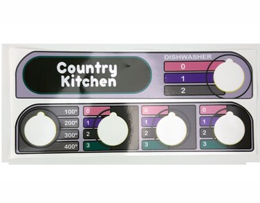 Toy Restore Replacement Stickers fits Little Tikes Country Kitchen Dials Only