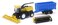 NewRay 1:62 New Holland Harvester RF850 &amp; Trailer