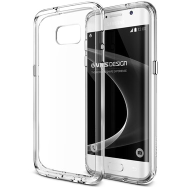 Galaxy S7 Edge Case, VRS Design [Crystal Mixx][Transparent] - [Clear Cover][Slim Protection] For Samsung S7 Edge