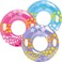 INTEX 59256 Wavy Dreams Inflatable Tube: Heavy Duty Grab Handles &ndash; 36" Diameter &ndash; 132lb Weight Capacity &ndash; One Tube &ndash; Color May Vary