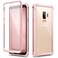 Dexnor Galaxy S9+ Plus Case with Screen Protector Clear Military Grade Rugged 360 Full Body Protective Shockproof Hard Back Cover Defender Heavy Duty Bumper Case for Samsung Galaxy S9 Plus - Pink