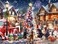 Snowman Contest Jigsaw Puzzle 500 Piece by Vermont Christmas Company - Large Pieces - Fully Interlocking &amp; Randomly Shaped Pieces - 24" x 18