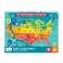Chuckle &amp; Roar - USA Map Puzzle - Engaging and Educational Puzzles for Kids - Larger Pieces Designed for Preschool Hands - 50 PC Floor Puzzle
