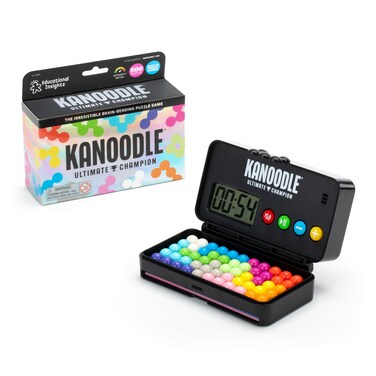 Educational Insights Kanoodle&reg; Ultimate Champion 3D - Brain Teaser Puzzle Game, Featuring 500 Challenges, Gift for Ages 7+