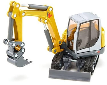 Siku 3559 Super Other License Wacker Neuson ET 65 Track Excavator, Yellow