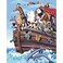 Bits and Pieces &ndash; 200 Piece Jigsaw Puzzle for Adults &ndash; Noah's Ark - Biblical Animal Boat Zoo Jigsaw Puzzle by Barbara Gibson, Completed Puzzle Size: 15" x 19