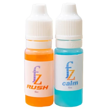 iYallow FZ Calm + Rush Speed Cube Lubricant - Rubic Cube Lube for Controlled &amp; Extra Speed - Set of 2-10cc