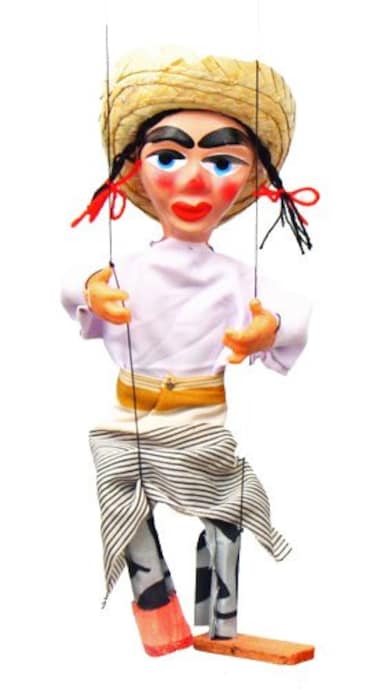 Mexican Marionette Puppets - Chica (Girl)