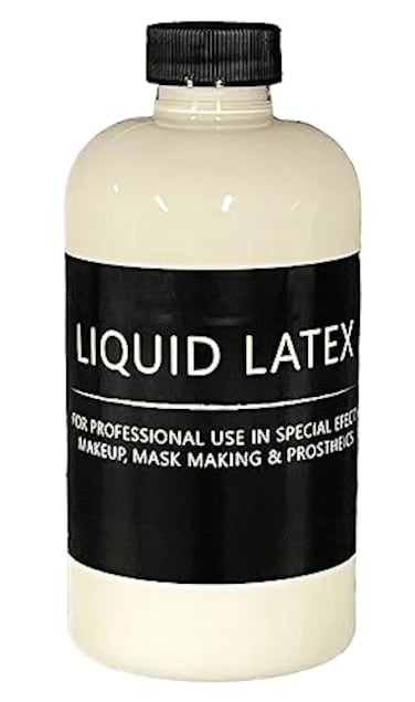 Liquid Latex 4 oz PRO GRADE Brushable Thick Latex for Makeup Special FX Prosthetics Halloween Masks and more!