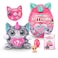 Rainbocorns Kittycorn Surprise Series 1 (American Shorthair) by ZURU, Collectible Plush Stuffed Animal, Surprise Egg, Sticker Pack, Jelly Slime Poop, Ages 3+ for Girls, Children