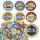 Recognition Pins Mini Reward Button Pins Bulk Kids Incentives Motivational Encouragement Pins 48 Awesome Buttons Kids Award Pin Badges Classroom Prize Box Student Superpower Superhero Mini Buttons
