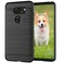KEEPCA for LG V30 Case,Slim Thin Soft Silicone TPU Rubber Anti-Scratch Shockproof Carbon Fiber Protective Cases Cover for LG V35 ThinQ,Brushed Black