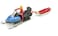 Siku 1684 Blister 1684Snow Mobile with Rescue Sledge, Multicoloured