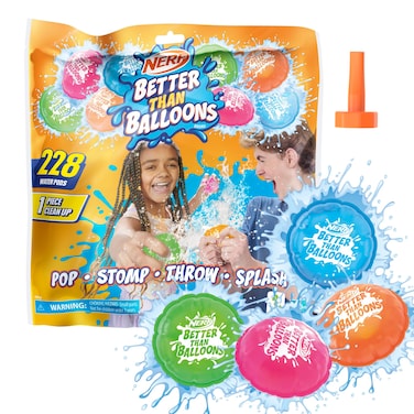 Nerf Better Than Balloons, Water Toys, 228 Water Pods