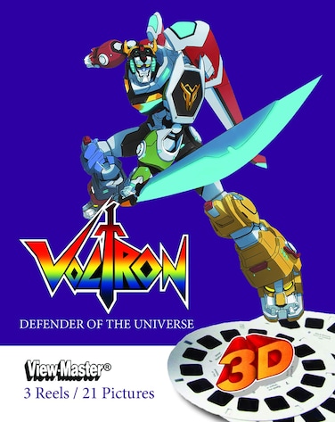 Voltron, Defender of The Universe -Classic ViewMaster - 21 3D Images - 3 Reels