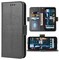 Phone Case for Google Pixel 2 XL Folio Flip Wallet Case,PU Leather Credit Card Holder Slots Full Body Protection Kickstand Protective Phone Cover for Pixle 2 XL Pixel2XL Pixel2 LX Cases Men Black
