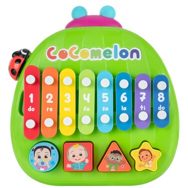 CoComelon Shape &lsquo;N Sort Xylophone - Identify Shapes and Play Music - Favorite CoComelon Characters - Toys for Kids, Toddlers, and Preschoolers