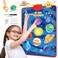 JOYLEARN Educational Solar System Learning Poster for Toddlers and Kids, 16In x 22In