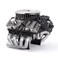 RC Car F82 V8 Simulate Engine Motor Cooling Fans Radiator for 1/10 RC Crawler TRX4 AXIAL SCX10 90046 Redcat GEN8