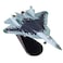 Busyflies Fighter Jet Model 1:100 Scale SU-57 Diecast Model Planes Attack Falcon Fighter Model Planes Painted Diecast Military Airplane Model for Collection and Gift