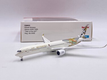 Herpa Etihad A350-1000 1/500 Year of The 50TH (**) HE536622