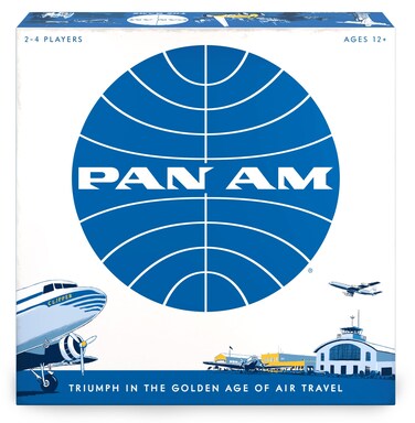 Funko Games Pan Am Board Game, Strategy Board Game, 2-4 Players 6 and Up