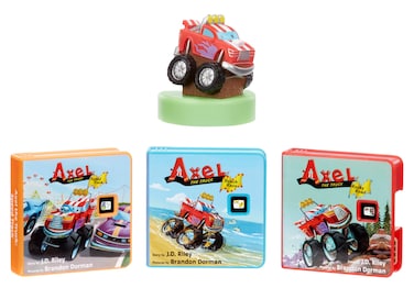 Little Tikes Story Dream Machine Axel The Truck Story Collection, Storytime, Books, HarperCollins, Audio Play Character, Gift and Toy for Ages 3+ Years