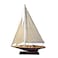 Detailed 50cm long wooden model Endeavour J Class Sailing Yacht   Americas Cup Racing Yacht   Nautical ornament   sailboat model   Endeavour sailing ship model   Fully assembled model boat kit