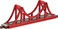 Suspension Bridge - 12 inches - Made in USA