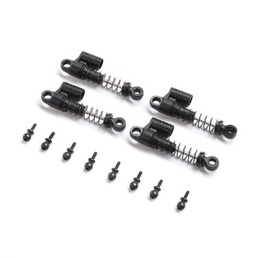 Axial Shock Set, Assembled (4): SCX24 Ford Bronco, AXI204003