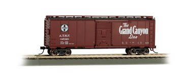 Bachmann Industries 40' Santa Fe Map Box Car - Grand Canyon - HO-Scale Train