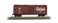 Bachmann Industries 40' Santa Fe Map Box Car - Grand Canyon - HO-Scale Train