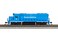 EMD GP40 Diesel Locomotive B&amp;M #313 (without dynamic brakes) - N Scale