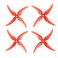 Wosune RC Propeller, Propeller CW CCW, Durable High Stiffness 5 Inch Center Diameter 4 Blades Decoration for Propeller