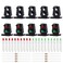 Evemodel 10 Sets Target Faces with LEDs Railway Dwarf Signal HO OO Scale 2 Aspects JTD21