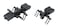 Kato 11-705 Type B Black Couplers (20)