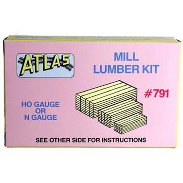 Mill Lumber HO Scale Atlas Trains