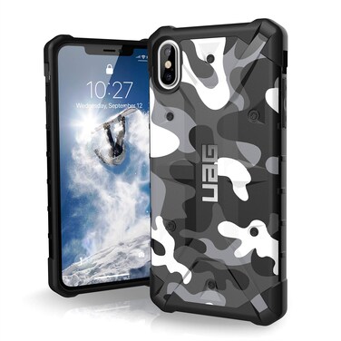 URBAN ARMOR GEAR UAG iPhone Xs Max [6.5-inch Screen] Pathfinder SE Camo Feather-Light Rugged [Arctic] Military Drop Tested iPhone Case
