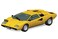 Aoshima Lamborghini Countach LP400 (Yellow Ver.) 1:32 Scale Model Kit