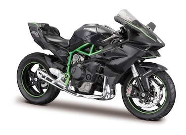 Maisto Kawasaki Ninja H2R Motorbike Build-it-Yourself Die-Cast Model Kit - 1:12 Scale, Assorted Designs and Colours