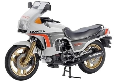 TAMIYA 14016 1:12 Honda CX500 Turbo - Model Making, Plastic kit, Handicraft, Hobby, Gluing, Model kit, Assembly, unpainted, Multicoloured