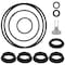 Aillsa Sand Filter Pump Parts Repair Set Compatible with Intex for Intex Sand Filter Pumps Part Number 25013-Air Release Valve &amp; O-Rings - 1 Pack(12 Pieces)