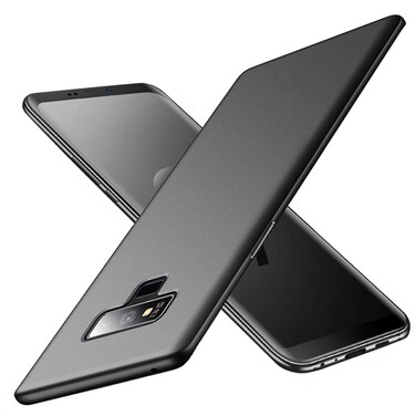 SNOSHO Galaxy Note 9 Slim Phone Case, Thin TPU Soft Silicone Skin Flexible Lightweight Gel Rubber Anti-Scratch Shockproof Protective Cases Cover for Samsung Galaxy Note 9, Matte Black