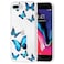 Tothedu Phone Case for iPhone 8 Plus Case, iPhone 7 Plus Case for Girls Women,Clear Slim Shockproof Pattern Soft TPU Back Phone Protective Cover Cases for iPhone 7 Plus/8 Plus 5.5 inch(Butterfly)