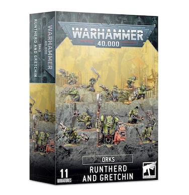 Warhammer 40000 - Orks: Runtherd and Gretchin