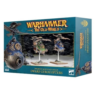 Games Workshop - Warhammer - Dwarfen Mountain Holds: Dwarf Gyrocopters &amp; Gyrobombers