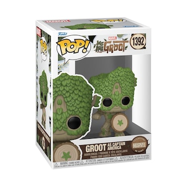 Funko Pop! Marvel: 85th Anniversary - We are Groot, Groot as Captain America